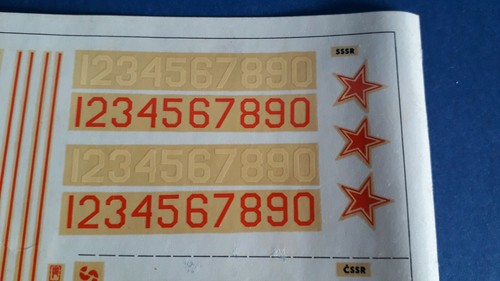 KP 1/72 Scale Mil Mi-8/Mi-17 Original 1989 Vintage Decal Sheet - Picture 4 of 7