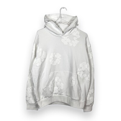 DENIM TEARS 希少ホワイト パーカー Denim Tears White Monochrome Cotton Wreath Hoodie Sz. MEDIUM | eBay