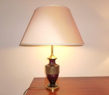 Moser Karlsbad Lampe um 1900