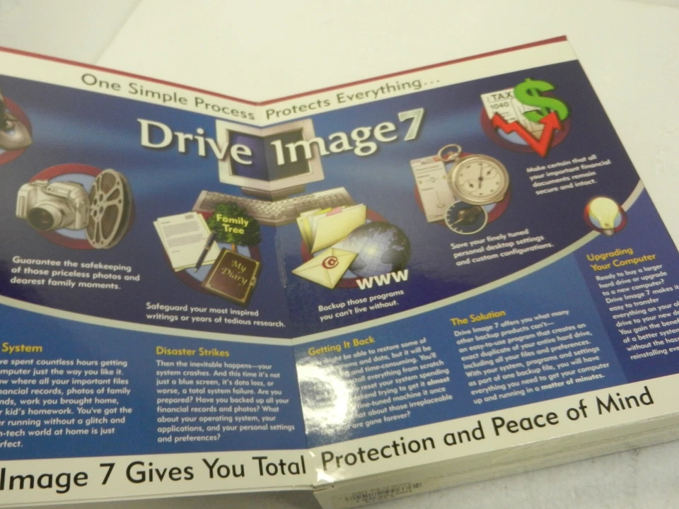 Power Quest ® Drive Image ® 7.0 - ¡Nuevo CAJA AL POR MENOR ABIERTA! ! ! Foto 2 de 3