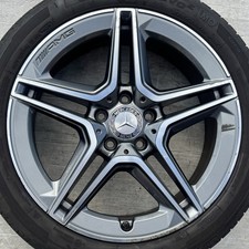 Genuine Mercedes Benz A-Class B CLA w177 18" Alloy Wheel Tyre 225 45 Grey Polish