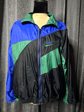 Nike Men s Vintage Colorblock Windbreaker Jacket - Youth XL, fits Adult S M