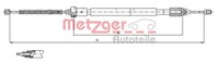 Metzger Autoteile Bremsseil Seilzug Feststellbremse 11.6598 FüR Renault Clio 2 1