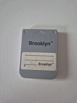 Memory Card PlayStation1 Brooklyn Gebraucht