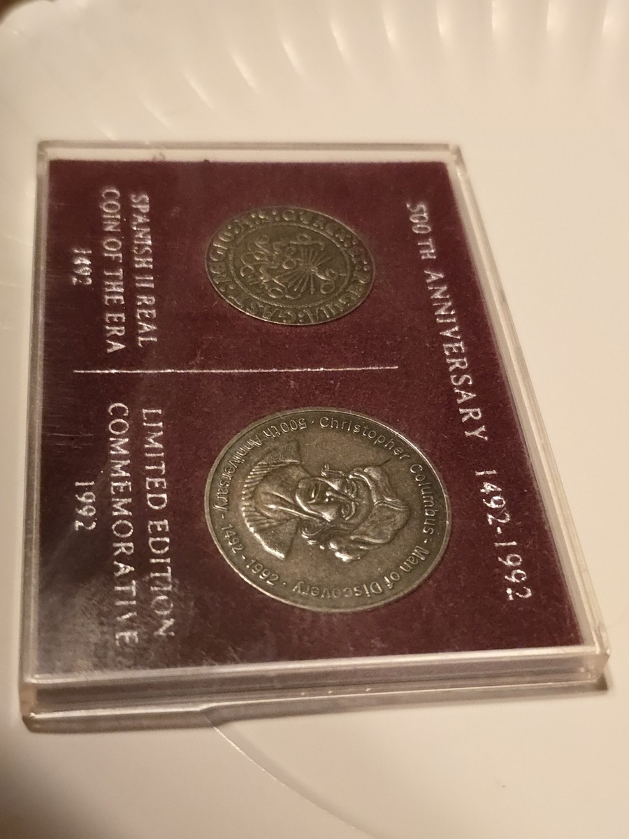 1492-1992 Christopher Columbus 500th Anniversary Commemorative