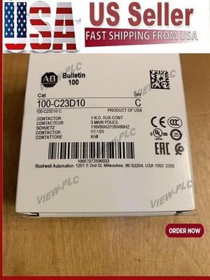 100-C23D10 New Factory Sealed AB ONE YEAR WARRANTY FAST DELIVERY 1PCS