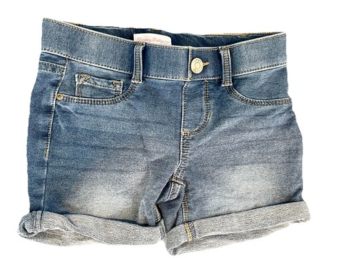 Tommy Bahama Denim Jean Shorts Kids Girls Size 8 Blue Stretch Soft (YG-23) - Picture 2 of 13