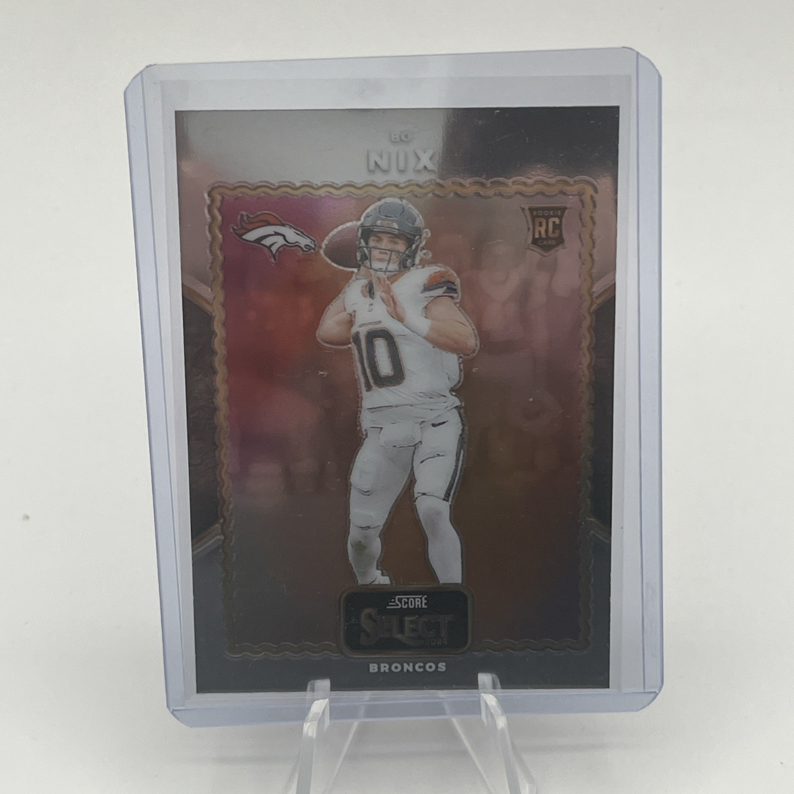 2024 Panini Select - Score Select Throwback Bo Nix #23 (RC)