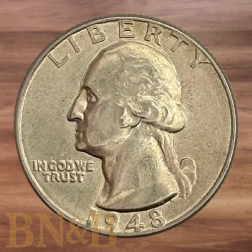 1948 Silver Washington BU Quarter #C101