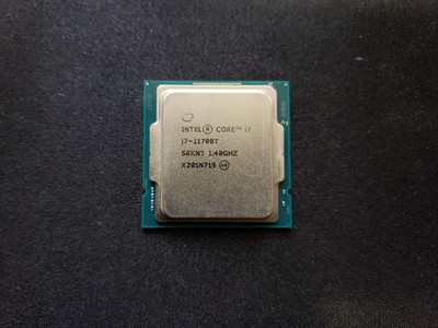 Intel Core i7-11700T 1.4GHz Processor 8-Core Socket LGA1200 SRKNT