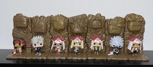 Funko Pop! Vinyl Naruto Hokage Hashirama, Tobirama, Hiruzen, Minato, Tsunade Set