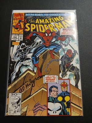 Marvel Comics The Amazing Spider-Man #356 Round Robin Signed Al Milgrom COA