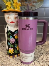 STANLEY 30 oz Quencher H2.0 FlowState Tumbler Hammertone Lilac Limited Edition