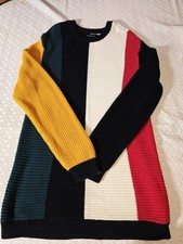 Pacsun Womens Medium Sweater  Dress Color Block