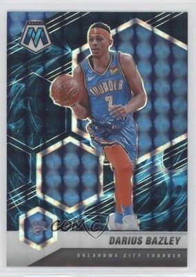 2020-21 Panini Mosaic Genesis Mosaic Prizm Darius Bazley #188 0rd2