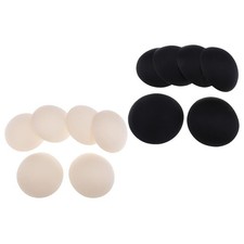 6 Pairs Round Bra Pads Inserts Breathable Pads for Women