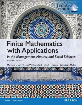 Finite Mathematics with Applications, Global Edition by Margaret Lial (English)