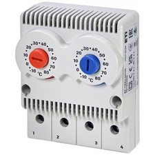 EF-TER2-NCNO THERMOSTAT-10÷80ST.C, 1NO+1NC 001344002