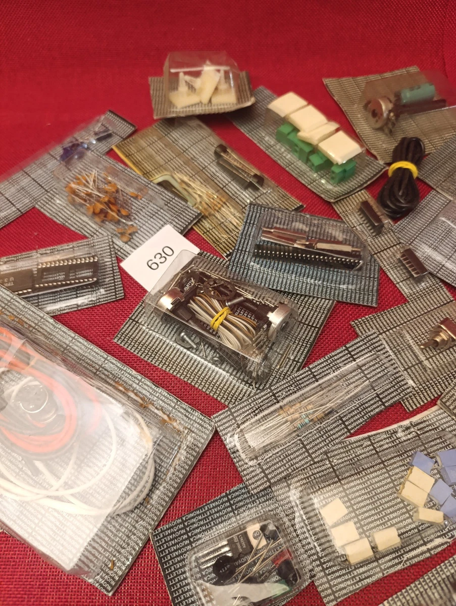 Lotto 1Kg Componenti Elettronici Misti &ndash; Resistenze, Condensatori, IC &ndash; Nuovi