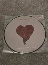 Kanye West Love Lockdown 12? Single Picture Disc Vinyl Record Rare Hip Hop UK