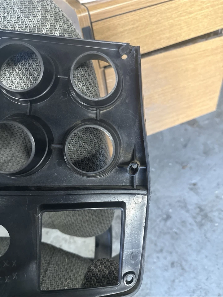 1988-91 Chevy GMC Square Body Blazer K5 Suburban Truck A/C Dash Woodgrain Bezel - Image 3 of 4