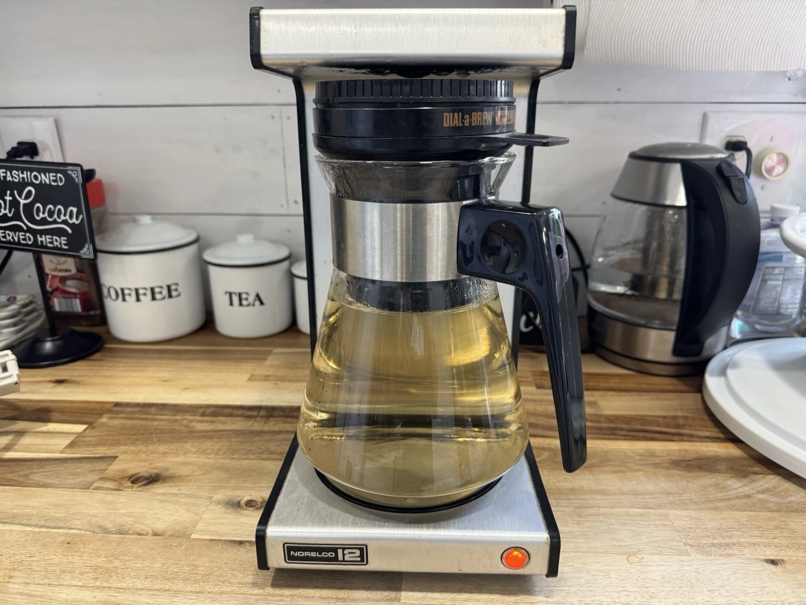 ✅Norelco HB5150 Coffee Maker 12 Dial a Brew ✅Vintage ✅1970s Machine ✅Working!