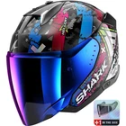 Shark Skwal i3 Jet Hellcat Black White Blue Red