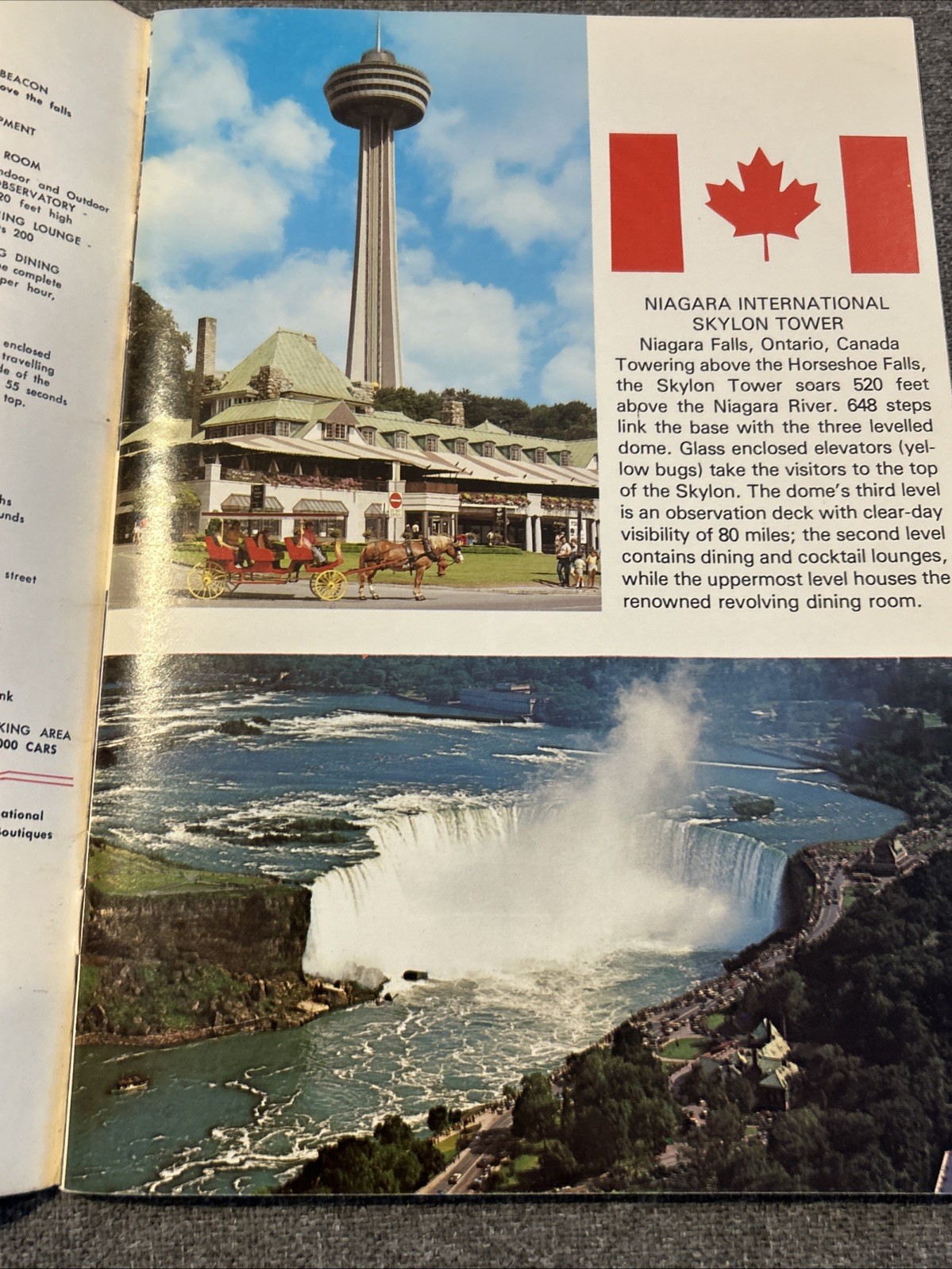 Vintage Majestic Niagara Falls; Ontario, Canada