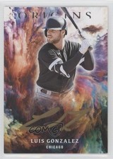 2021 Panini Chronicles Origins Signatures Gold Ink Luis Gonzalez Auto 0ja4