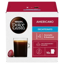 NESCAFE DOLCE GUSTO Americano Decaf Coffee Pods (Total 48 Servings) 0.35 per lighter