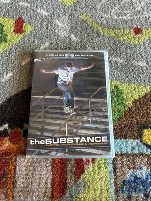The Substance Liquid Media Action Sports Rare Skate Skateboarding DVD 2003