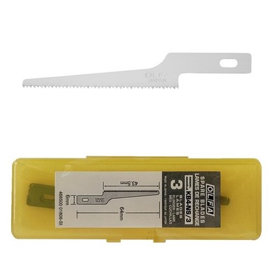Olfa Ersatzklingen KB4-NS 3er Pack - 6 mm Schaft