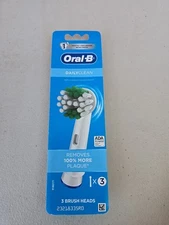 Oral-B Daily Clean Electric Toothbrush Replacement Brush Heads Refill -3 Ct- New