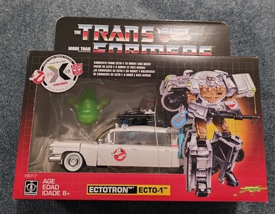 Hasbro Transformers Collaborative Ectotron Ecto-1 & Slimer Figures 2019
