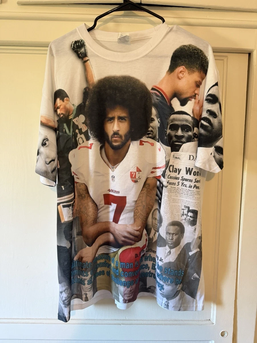 NFLxNIKE 49ers コリン キャパニック#7 Tシャツ M #問題児 Colin