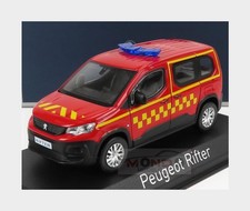 1:43 NOREV Peugeot Riftersapeurs Pompiers 2019 Red Yellow NV479071 MMC
