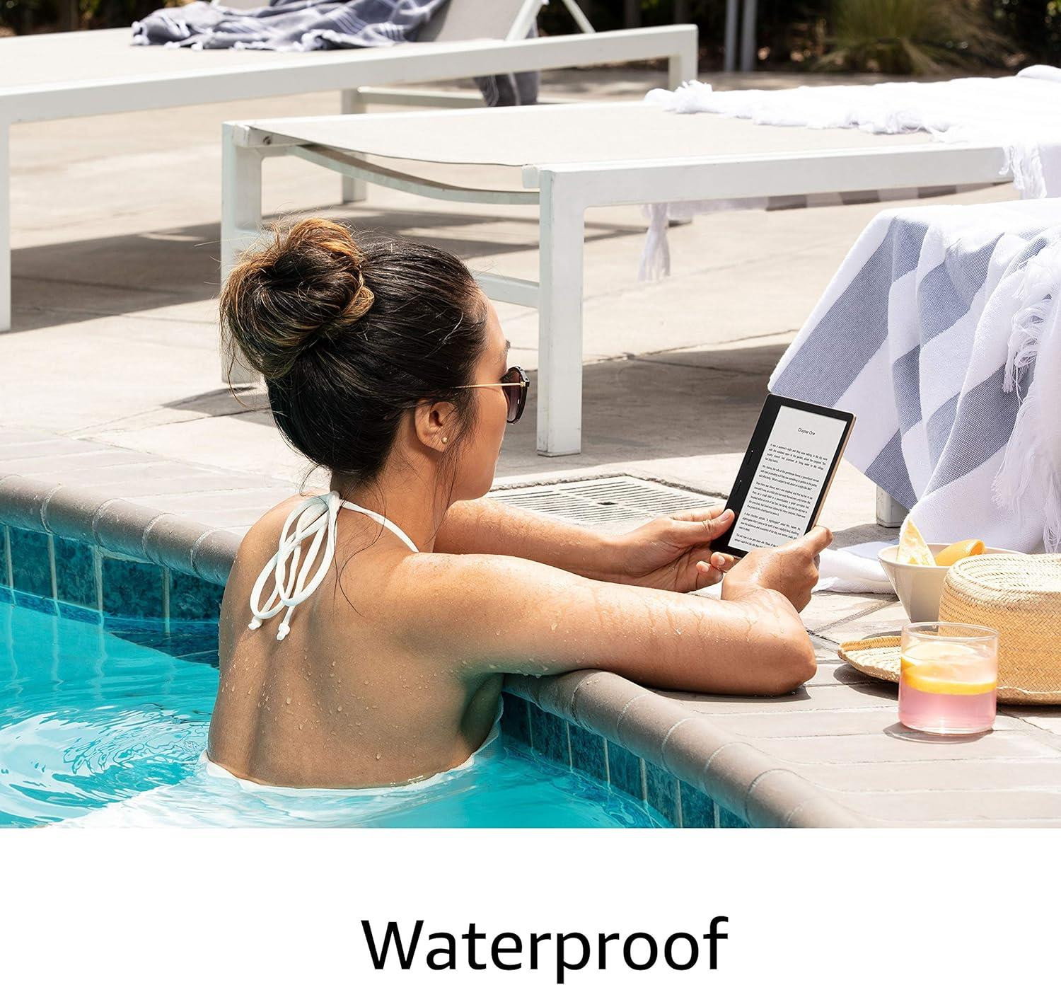 AMAZON KINDLE OASIS EREADER 10TH GEN 7" 8GB WI-FI WATERPROOF AND WARM LIGHT