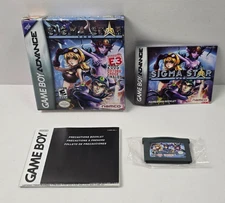 Sigma Star Saga - Game Boy Advance - Complete CIB - Tested & Saves