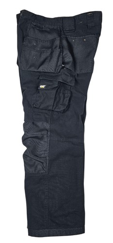Pantalone Cargo Caterpillar Uomo 34/30 Nero Porta Attrezzi da Lavoro GATTO WorkWear - Foto 5 di 19