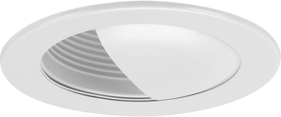 #ad P804004 028 4quot; Recessed Wall Washer Trim for 4quot; Housing Satin White P804N Serie $55.10