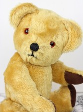 1960s Vintage Chad Valley 34CM Mohair Old Jointed English Teddy Bear Antique