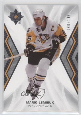 2021-22 Upper Deck Ultimate Collection Legends /149 Mario Lemieux #100 HOF y4i