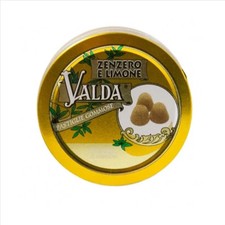Valda Pastiglie Gommose Per La Gola Gusto Zenzero E Limone Con Zucchero 50 g