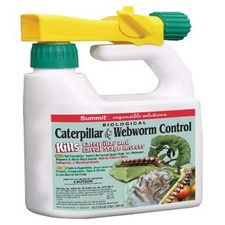 Caterpillar and Webworm Control Hose End For Insects 1 Quart White 021-6 SUMMIT