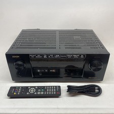 Denon - AVR-X2200W 7.2 Channel Full 4K Ultra HD AV Receiver Black A-1