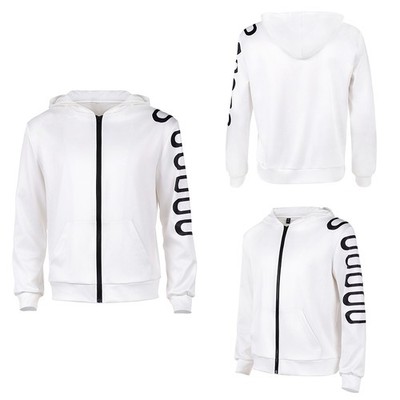 Buy 2026 Live-Action Sanji White Hoodie Jacket Halloween party