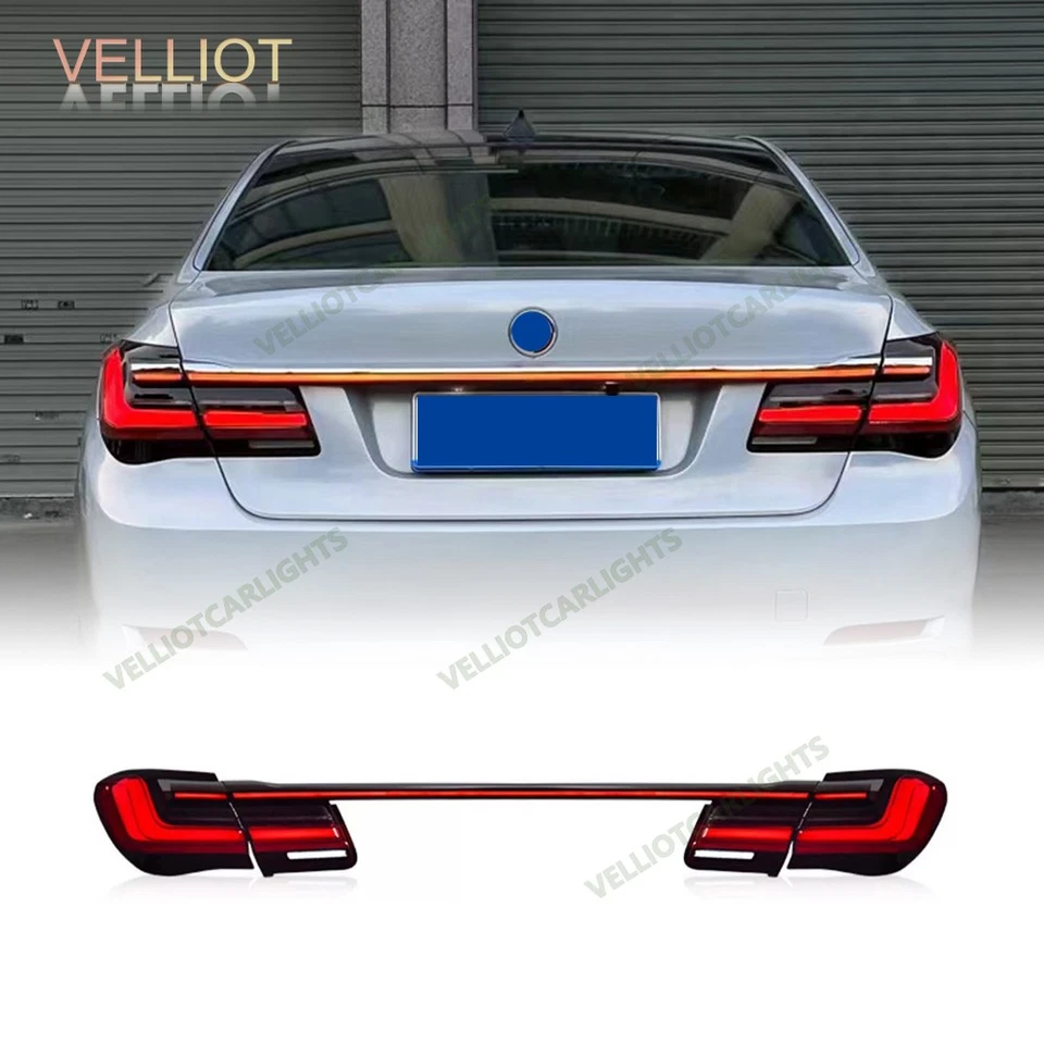 For 2009-2015 BMW 7 series F01 F02 Upgrade LED Tail Light Lamp Assembly Foto 2 de 4
