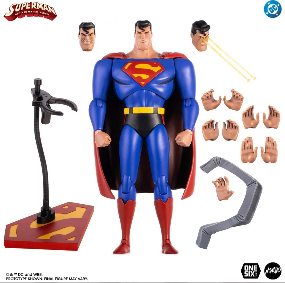 JETZT AUF LAGER SUPERMAN MONDO STANDARD EDITION Sechste Figur THE ANIMATED SERIES - Bild 1 von 1