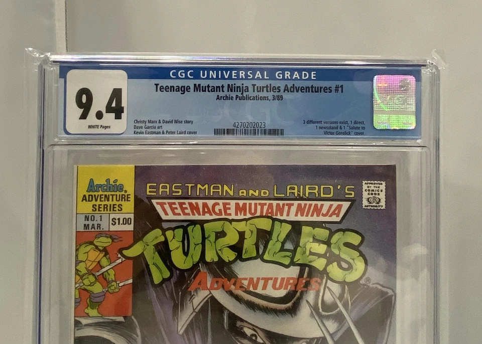 RARE HIGH CGC GRADED COMIC DUO – TMNT #1 & Spectacular Spider-Ham #1 - Image 2 of 4