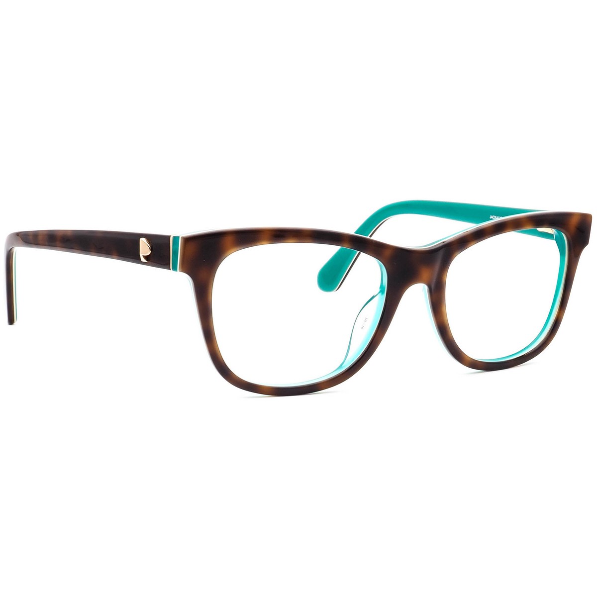 Kate Spade Eyeglasses Jackalyn 086 Dark Havana/Green Butterfly Frame 50[]18  140